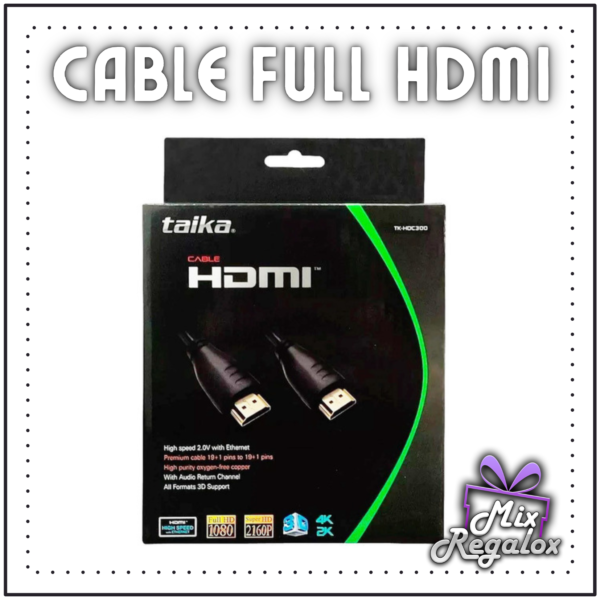 Cable Full HDMI