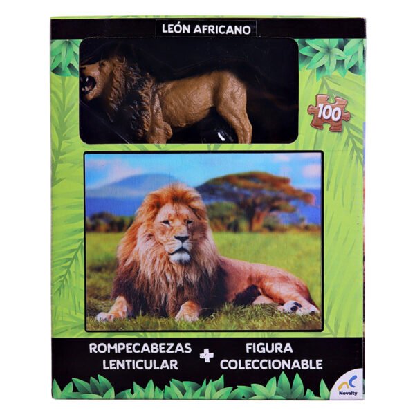 ROMPECABEZAS LENTICULAR 100 PIEZAS CON FIGURA JCA-2446T - Imagen 5