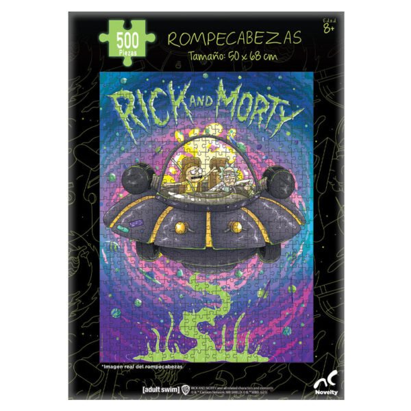 ROMPECABEZAS COLECCIONABLE RICK AND MORTY-V-500PZS JCA-2899 - Imagen 3