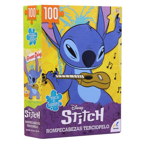 ROMPECABEZAS ESPECIAL ATERCIOPELADO STITCH JCA-3096