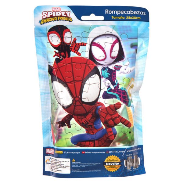 ROMPECABEZAS BOLSA FOIL SPIDEY AND HIS AMAZING FRIENDS JCA-3119 - Imagen 3