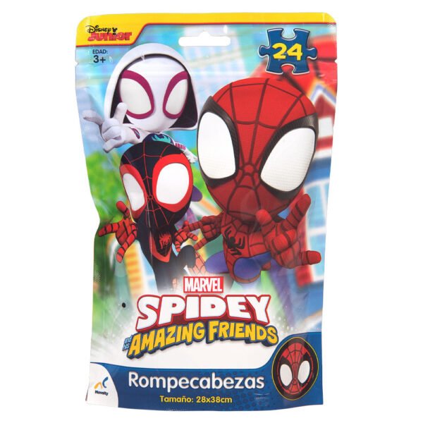 ROMPECABEZAS BOLSA FOIL SPIDEY AND HIS AMAZING FRIENDS JCA-3119