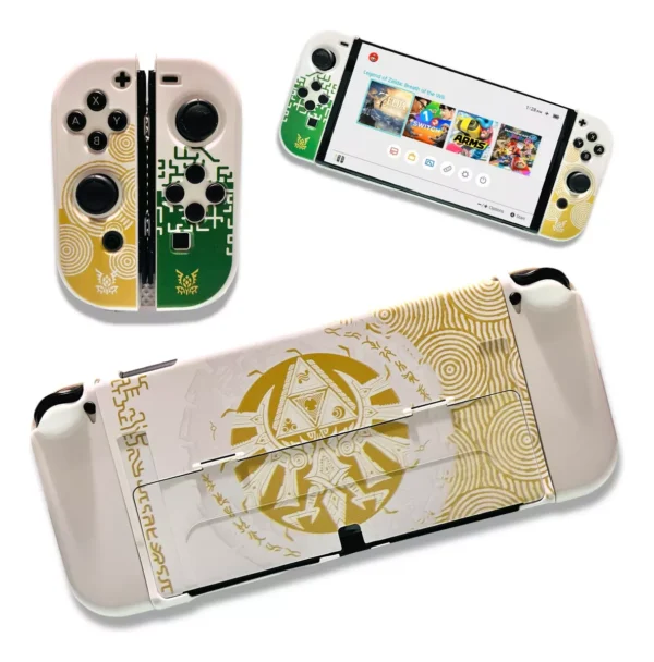 Funda Protectora De Acrílico Para Nintendo Switch Oled Zelda