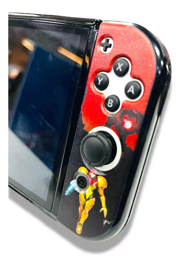 Funda Protectora De Acrílico Para Nintendo Switch Oled Metroid - Imagen 9