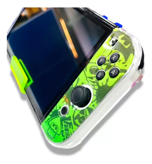 Funda Protectora De Acrílico Para Nintendo Switch Oled Splatoon - Imagen 2