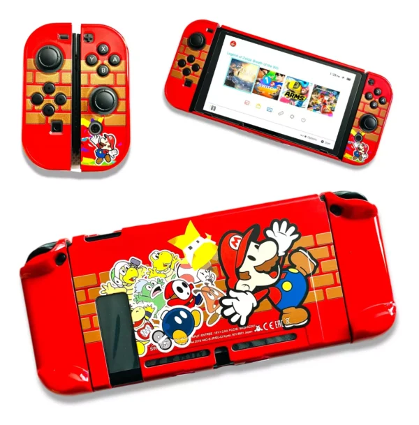 Funda Protectora De Acrílico Para Nintendo Switch Mario Bros 4