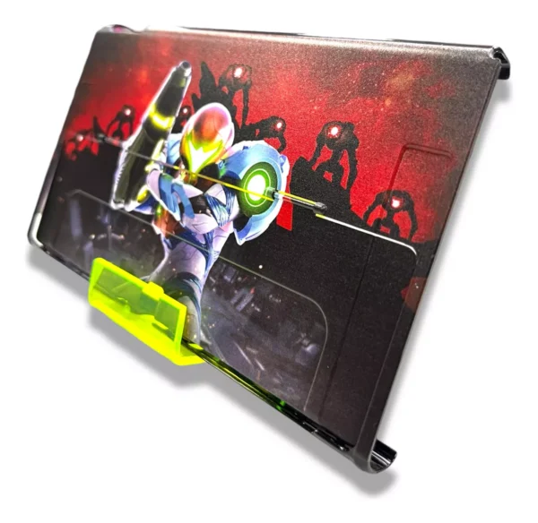 Funda Protectora De Acrílico Para Nintendo Switch Oled Metroid - Imagen 6