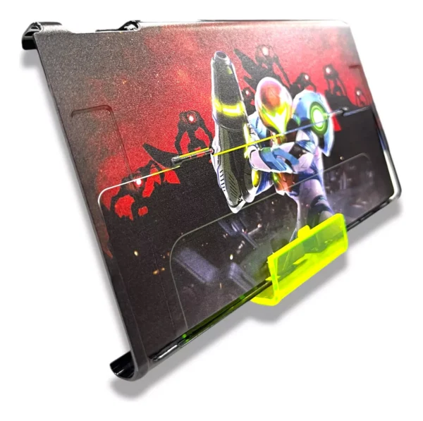 Funda Protectora De Acrílico Para Nintendo Switch Oled Metroid - Imagen 4